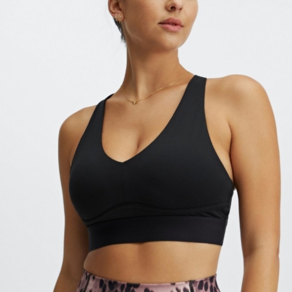 NWT Fabletics All Day Everyday Bra XL In Black